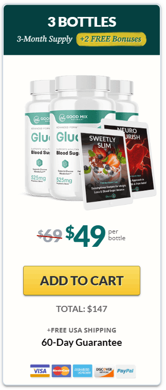 Gluco6 3 bottle